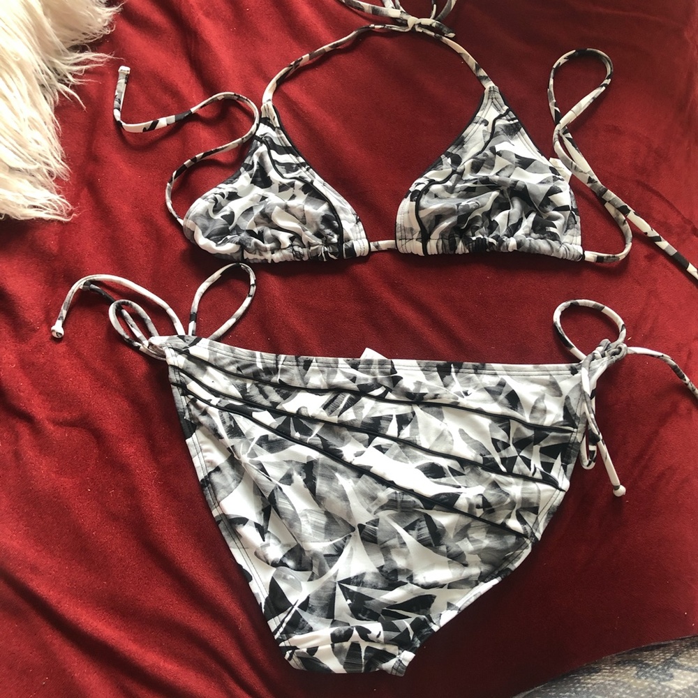 Athleta String Tie Bikini Set - image 1